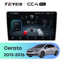 Головное устройство TEYES CC4 Pro Kia Cerato 3 YD (2013-2017) F3