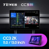 Магнитола Teyes CC3 2K 13" Nissan X-Trail T30 2003-2007 (рамка-накладка) 