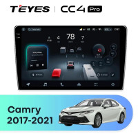Головное устройство TEYES CC4 Pro 10.36" Toyota Camry 8 XV 70 (2017-2020) левый руль