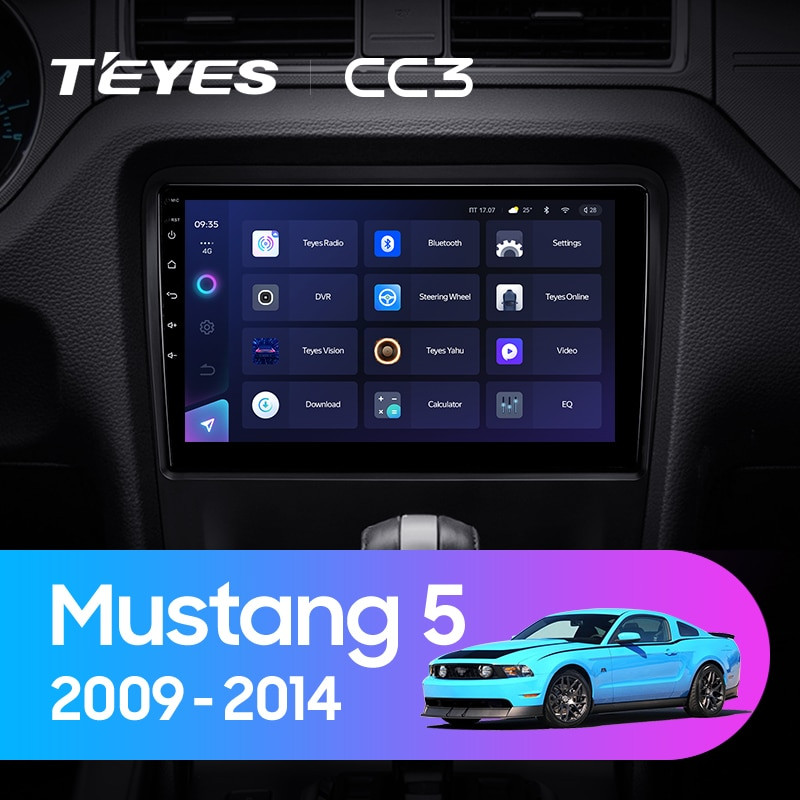 Магнитола Teyes CC3 2K Ford Mustang 5 (2009-2014)