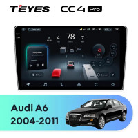 Головное устройство TEYES CC4 Pro Audi A6 C6 (2004-2011)