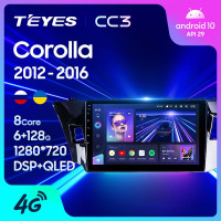 Магнитола Teyes CC3 2K Toyota Corolla E180 (2013-2016) Магнитола Teyes CC3 2K Toyota Corolla E180 (2013-2016)