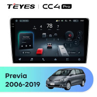 Головное устройство TEYES CC4 Pro Toyota Previa XR50 3 (2006-2019) Правый руль