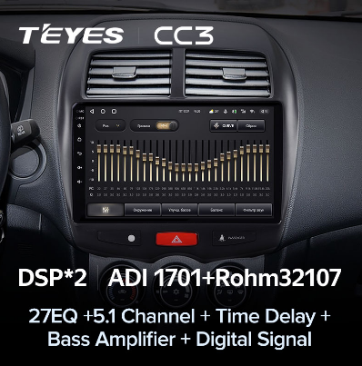 Магнитола Teyes CC3 Mitsubishi ASX (2010-2019) Магнитола Teyes CC3 Mitsubishi ASX (2010-2019)