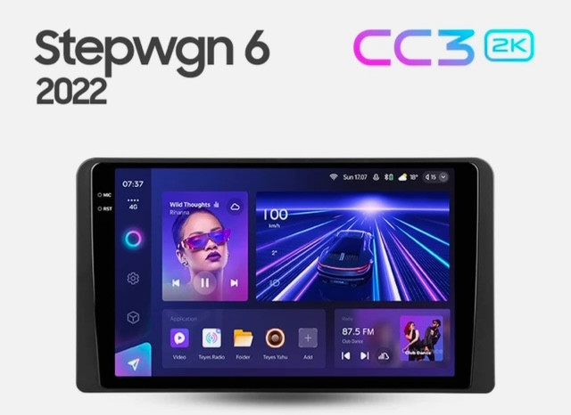 Магнитола Teyes CC3 2K Honda StepWgn 2024+ Магнитола Teyes CC3 2K Honda StepWgn 2024+