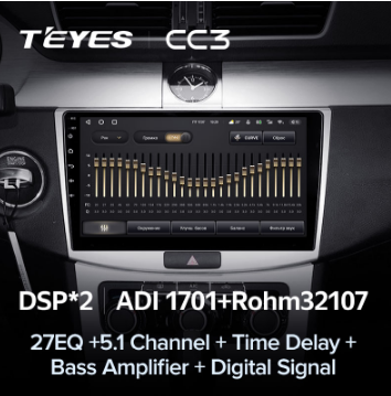 Магнитола Teyes CC3 2K Volkswagen Passat B7 2010-2015 Passat B6 2005-2010 Passat CC 2008-2016