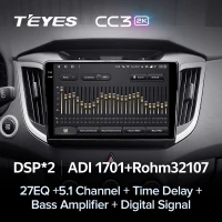 Магнитола Teyes CC3 2K Hyundai Creta (2016-2020) Магнитола Teyes CC3 2K Hyundai Creta (2016-2020)