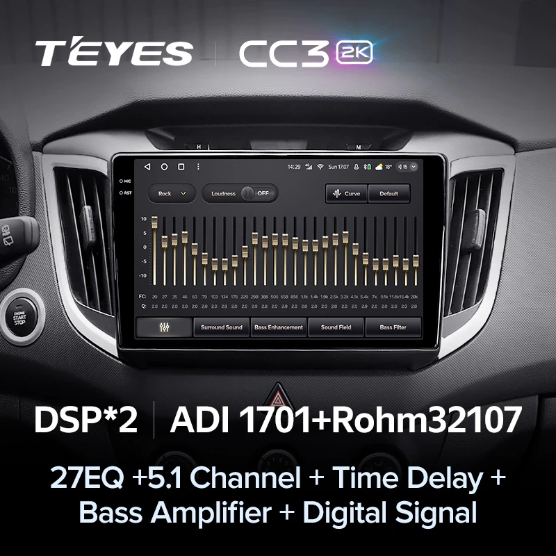 Магнитола Teyes CC3 2K Hyundai Creta (2016-2020) Магнитола Teyes CC3 2K Hyundai Creta (2016-2020)