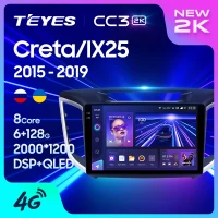 Магнитола Teyes CC3 2K Hyundai Creta (2016-2020) Магнитола Teyes CC3 2K Hyundai Creta (2016-2020)