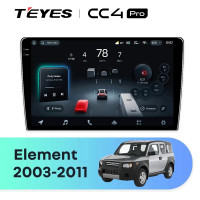 Головное устройство TEYES CC4 Pro 10.36" Honda Element YH (2002-2011)