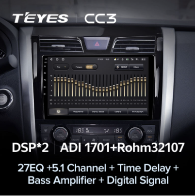 Магнитола Teyes CC3 Nissan Teana J33 (2014-2016) Магнитола Teyes CC3 Nissan Teana J33 (2014-2016)