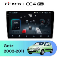 Головное устройство TEYES CC4 Pro 9.5" Hyundai Getz (2002-2011) F2