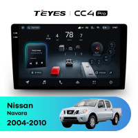 Головное устройство TEYES CC4 Pro 9.5" Nissan Navara D40 (2004-2010) F1