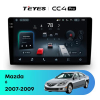 Головное устройство TEYES CC4 Pro 9.5" Mazda 6 2 GH (2007-2012)