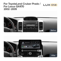 Магнитола TEYES LUX ONE Toyota Prado 120 (2002-2009) 6GB+128GB, 12.3" Магнитола TEYES LUX ONE Toyota Prado 120 (2002-2009) 6GB+128GB, 12.3"