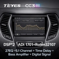 Магнитола Teyes CC3 2K Hyundai Santa Fe 3 (2013-2016) Магнитола Teyes CC3 2K Hyundai Santa Fe 3 (2013-2016)